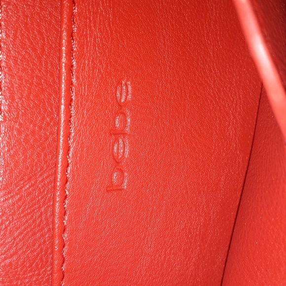 Bebe Red Quilted Wallet - Picture 4 of 5